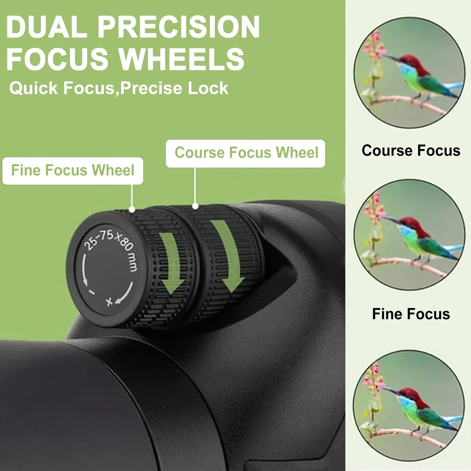 25-75x80 Zoom Spotting Scope
