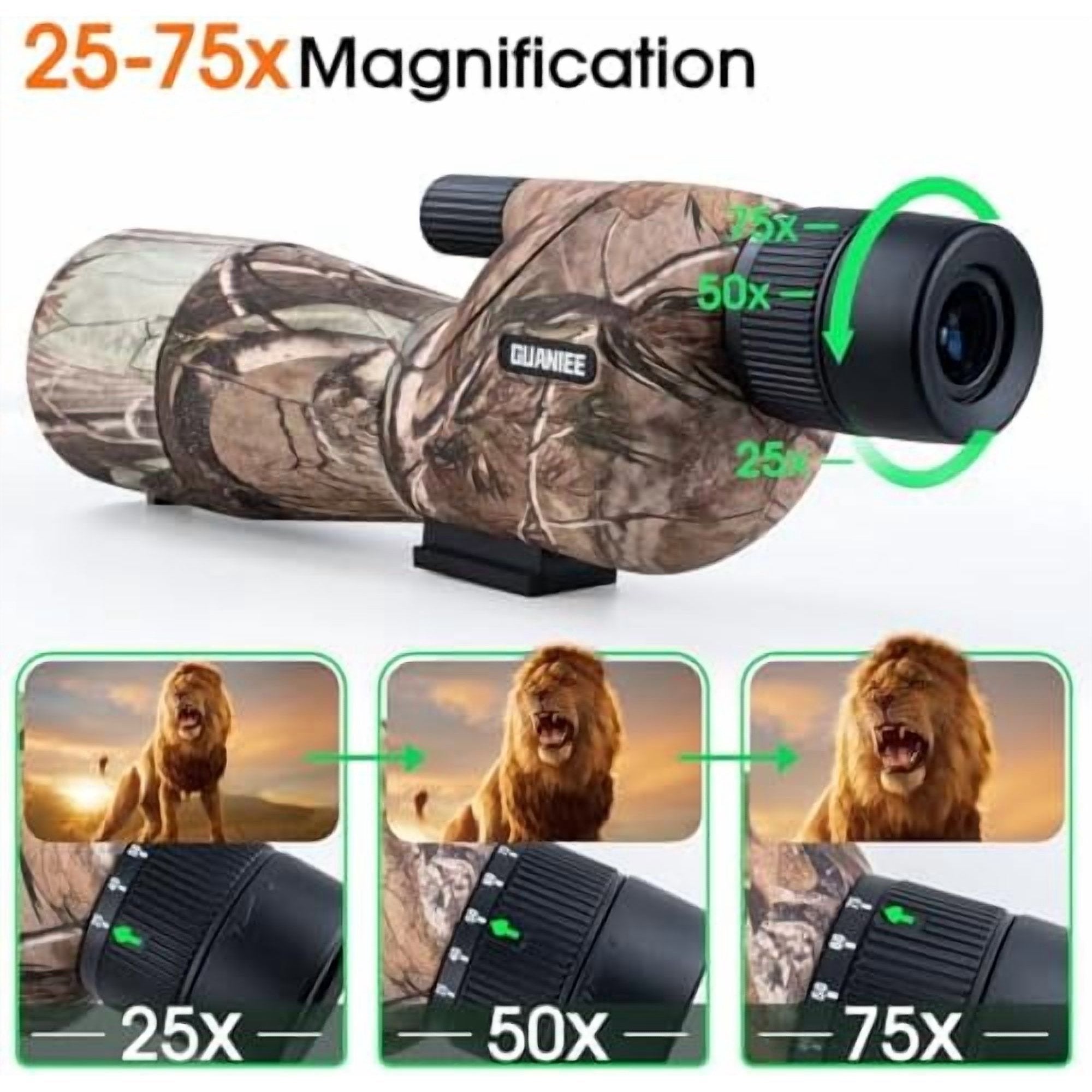 25-75x60 Spotting Scope