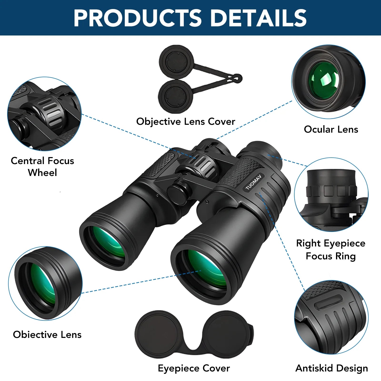 20X50 Binoculars for Adults